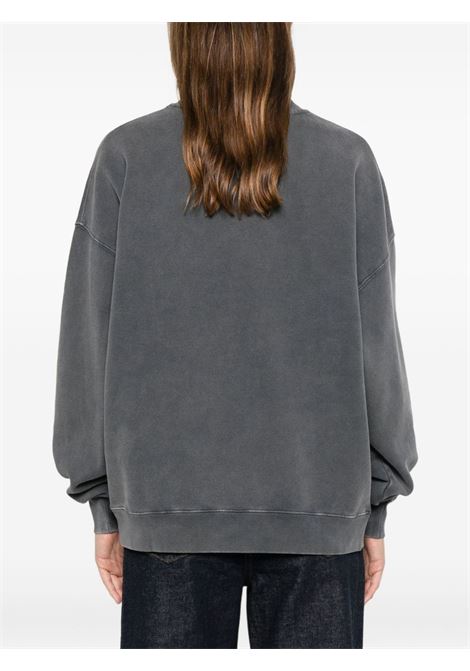 felpa nera miles new york donna nera ANINE BING | A-08-11728WBL1